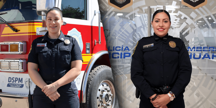 Reconocen a mamás policías y bomberas por el Día de las Madres