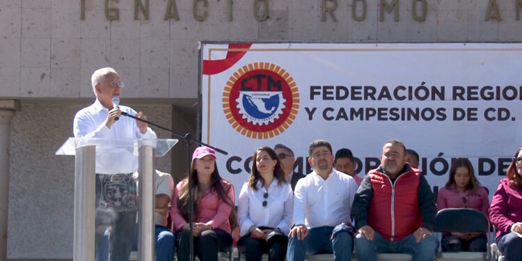 Marchan trabajadores en Cuauhtémoc, Guerrero y Guachochi por el Día del Trabajo