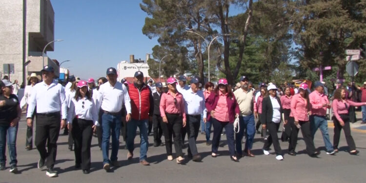 Marchan trabajadores en Cuauhtémoc, Guerrero y Guachochi por el Día del Trabajo