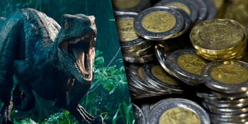 Lanzan colección de monedas inspirada en dinosaurios
