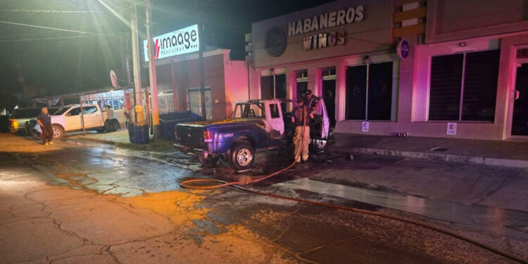 Detienen a tres por incendio y daños a restaurante en Nuevo Casas Grandes