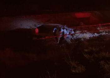 Fallece tras volcar en la carretera Chihuahua-Delicias