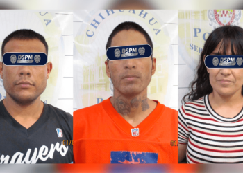 Detienen a tres con arma larga y auto robado