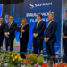 Maru Campos asiste a inauguración de nueva planta de Safran en la capital