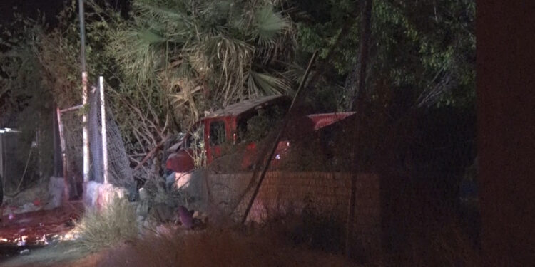 Invade granja tras perder el control en Delicias