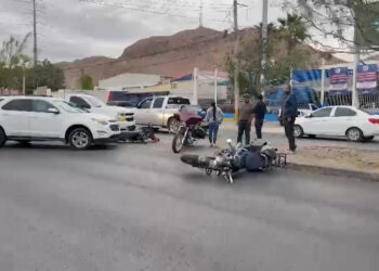 Arrollan a dos motociclistas en el Lombardo Toledano
