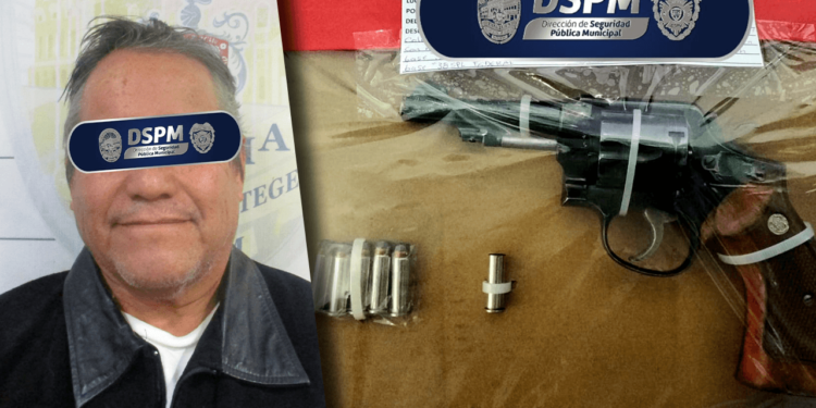 Detienen a sujeto armado en la colonia Campesina