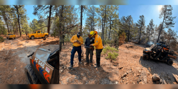 Brinda Protección Civil apoyo técnico en incendios forestales