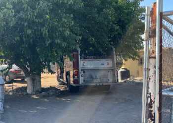 Incendio consume habitación de domicilio en la colonia Campesina