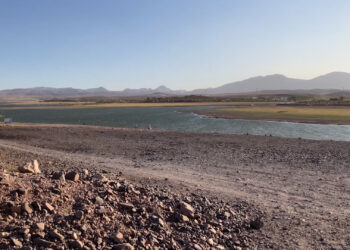 Rescataron a hombre a punto de ahogarse en la Presa Chihuahua