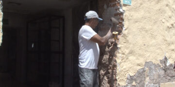 Celebraron albañiles el Día de la Santa Cruz