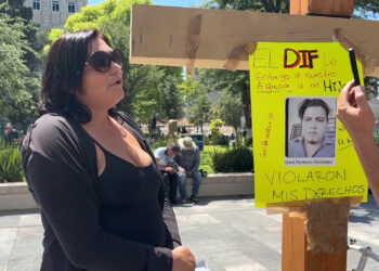 Mujer exige justicia por la custodia de su hija