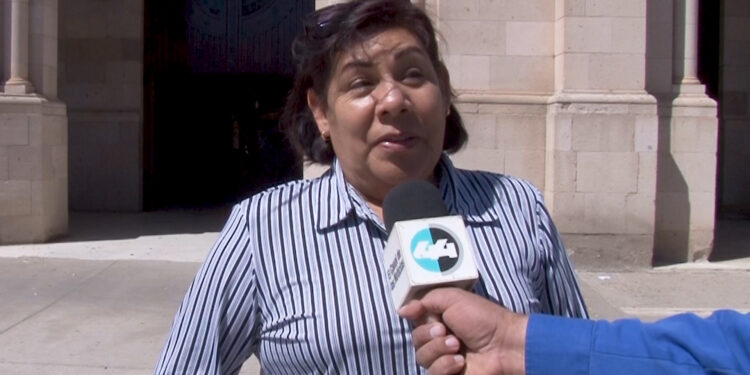 Indigna robo de arreglo floral en catedral de Cuauhtémoc