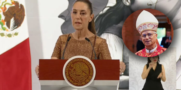 Claudia Sheinbaum invitará al Papa León XIV a México