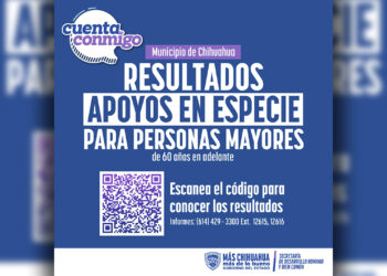 Resultados de la convocatoria de apoyos para adultos mayores en el municipio de Chihuahua
