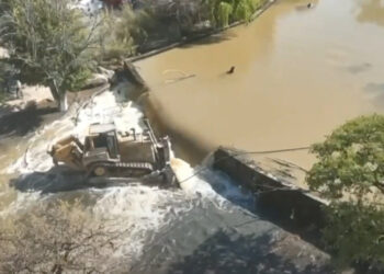Interviene Conagua en rancho de César Duarte; destruyen presas