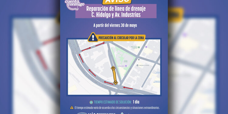 Reparará JMAS línea de drenaje en la colonia Industrial