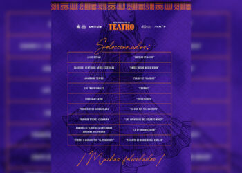 Anuncia Municipio a seleccionados de la Muestra Municipal de Teatro 2025