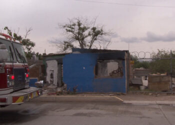 Incendio en vivienda deshabitada de la colonia División del Norte