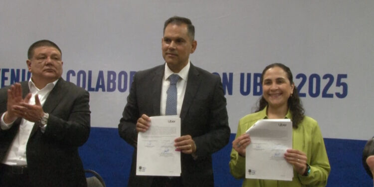 Uber y SSPE firman convenio de colaboración