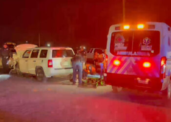 Accidente vial dejó un lesionado en el R. Almada