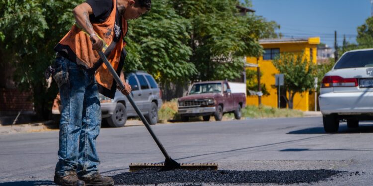 Colonias Cuarteles, Rubio, Centro e Ignacio Rodríguez tendrán bacheo hoy