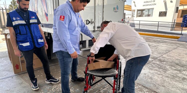 Entregan 12 sillas de ruedas al DIF Municipal para personas con discapacidad