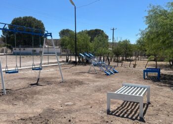 Rehabilitan parque “Los Aguilares” en el seccional de Ciénega de Ortiz
