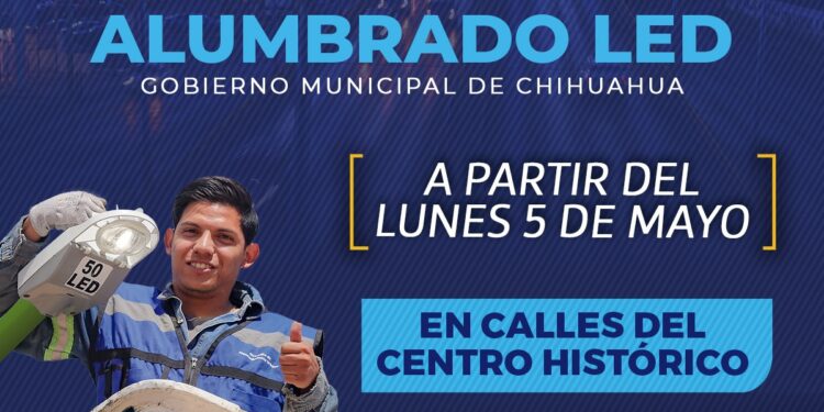 Iniciará modernización de luminarias LED en el Centro Histórico