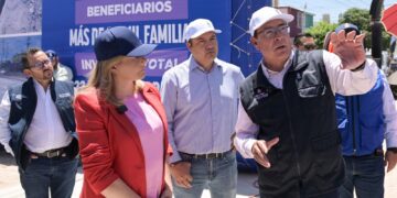 Recorrió Maru Campos rehabilitación del colector FONAPO