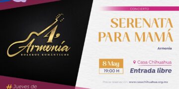 Invitan a festejar el Día de las Madres con el concierto “Serenata a Mamá”