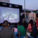 Llevan cine al aire libre a niñas y niños de comunidades indígenas urbanas