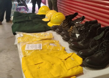 Recibe CEPC de equipo para la atención de incendios forestales