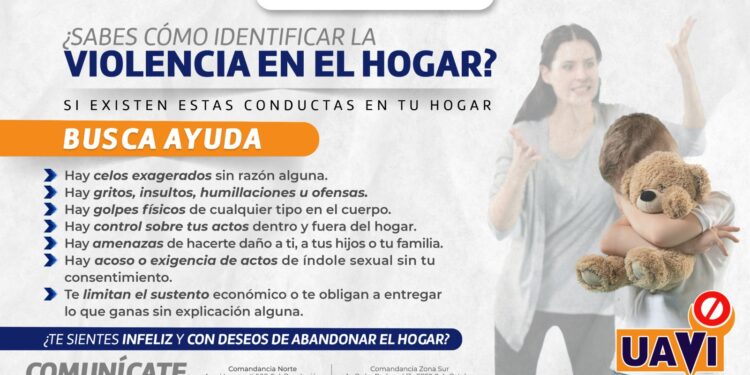 Si pasas por violencia familiar, busca ayuda en las UAVI