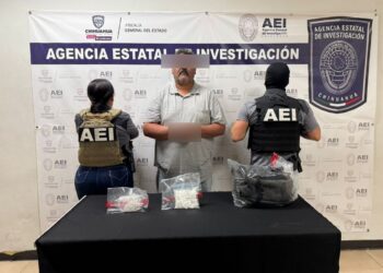 Capturan a presunto narcomenudista con más de 250 dosis de cocaína