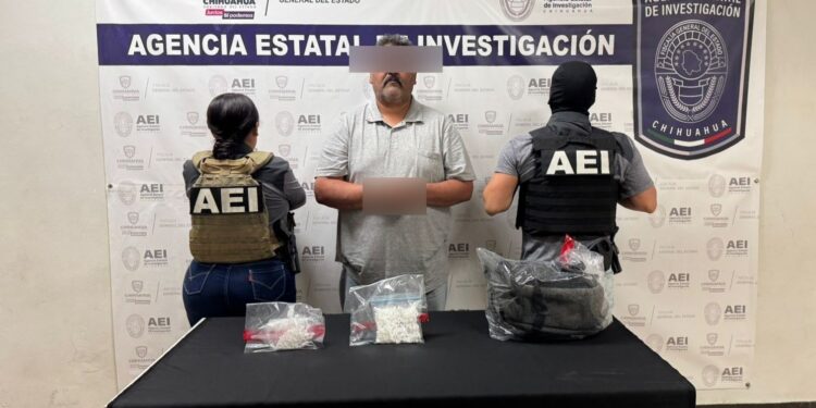 Capturan a presunto narcomenudista con más de 250 dosis de cocaína