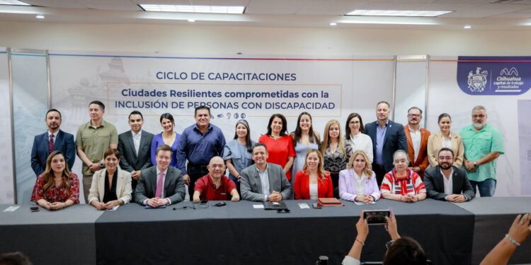 Firma Chihuahua convenio con ONG de Chile para inclusión en emergencias