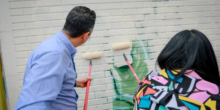 Inicia programa “Pinta tu escuela” en la Técnica 32