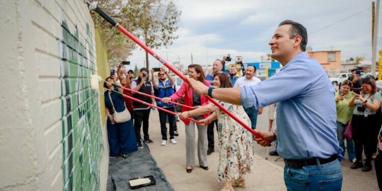 Inicia programa “Pinta tu escuela” en la Técnica 32
