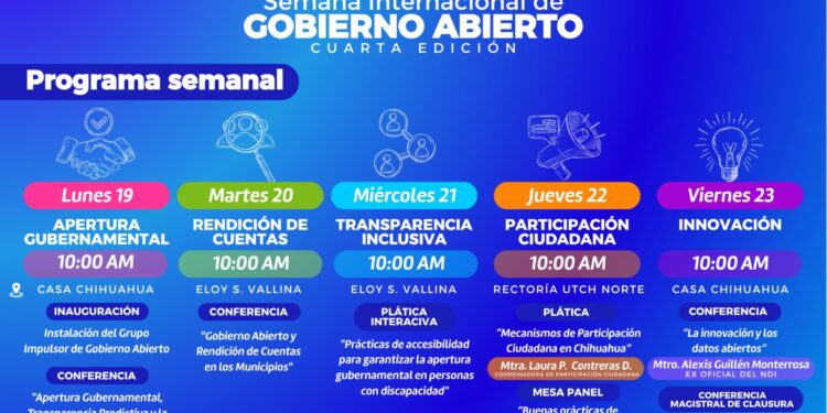 Invita Gobierno Municipal a la Semana de Gobierno Abierto 2025