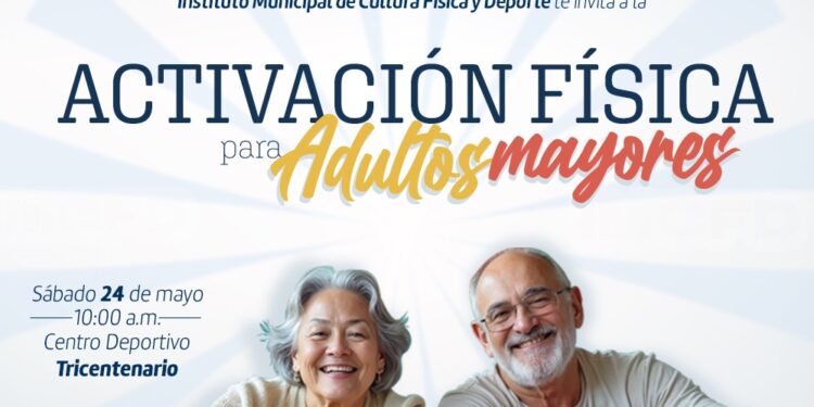 Invitan a adultos mayores a jornada de activación física
