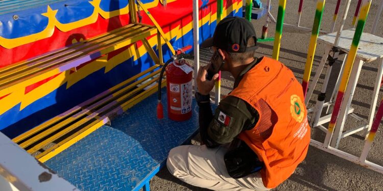 Emite Protección Civil recomendaciones por arranque de la Feria de Santa Rita 2025