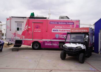 Ofrece Secretaría de Salud mastografías gratuitas en la Feria de Santa Rita