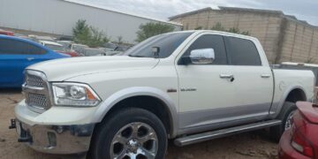 Recupera AEI Occidente pick up robada en la ciudad de Chihuahua