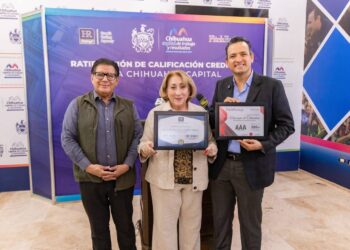 Chihuahua mantiene calificación crediticia más alta a nivel nacional