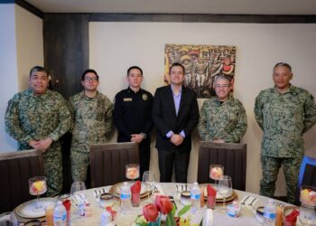 Autoridades municipales se reúnen con nuevo comandante de la Quinta Zona Militar