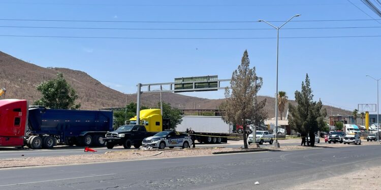 Atropellan y matan a sujeto en la carretera Cuauhtémoc-Chihuahua