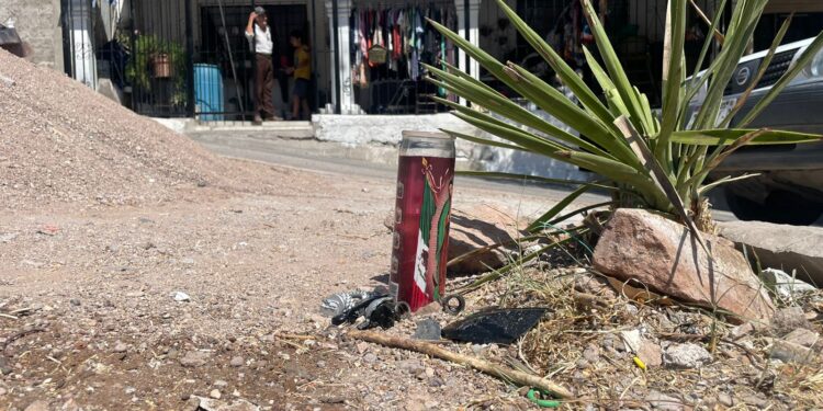 Veladora por Guillermo Legarda: Vecinos exigen seguridad vial en la 20 de Noviembre