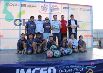 Dona empresa ‘OPPO’ México balones de futbol en beneficio de 600 niñas y niños