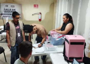 Avanza preparación electoral en Benito Juárez